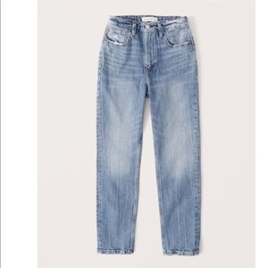 Abercrombie curve love mom jeans